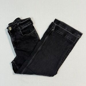Pilcro Wide Leg Jeans | Black | Size 26